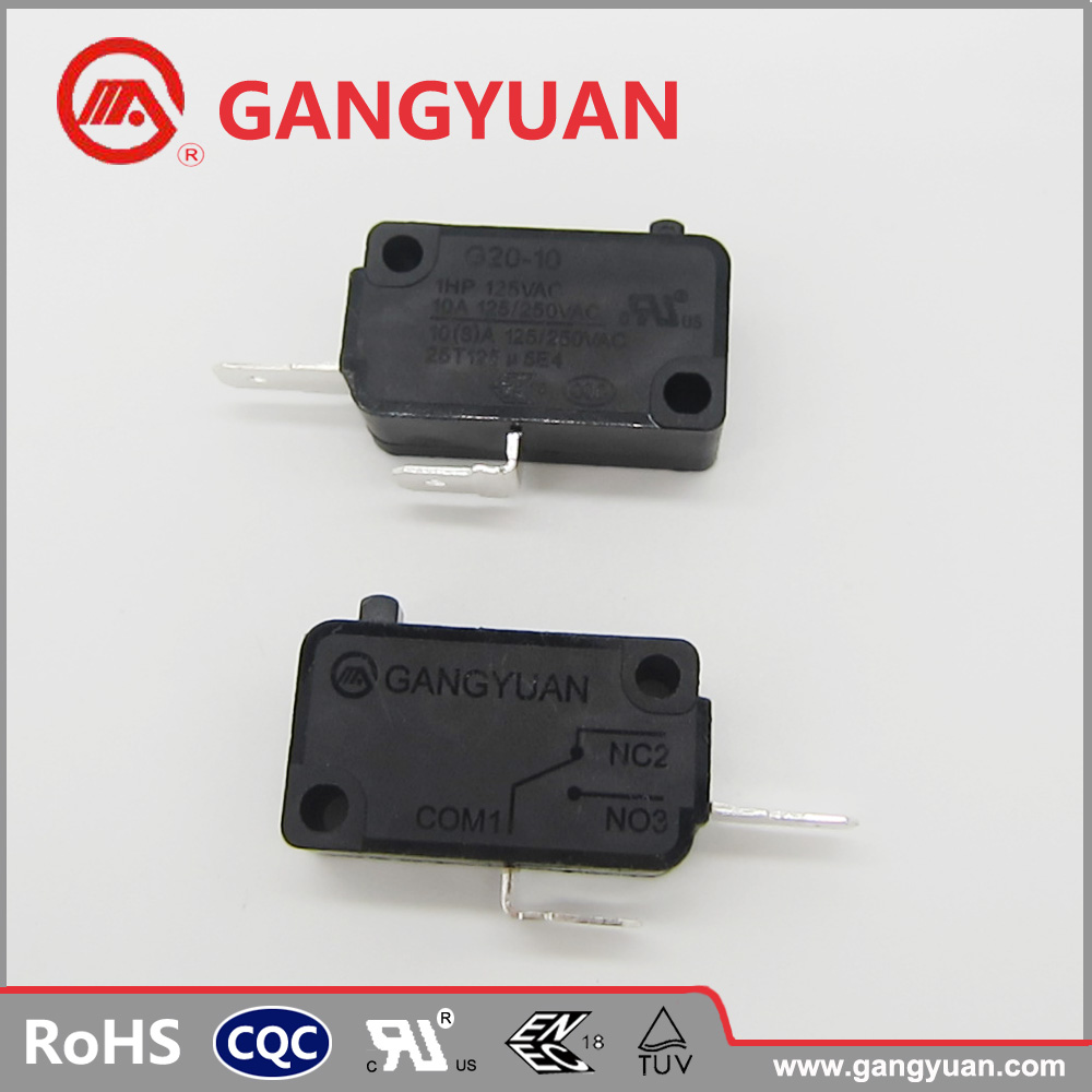 港源電子介紹防傾倒微動開關(guān)的特點(diǎn)及工作原理