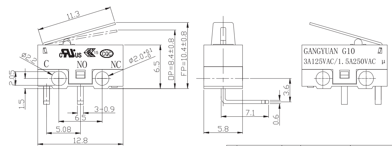 G10-3-03L-30-119承認(rèn)書(shū)